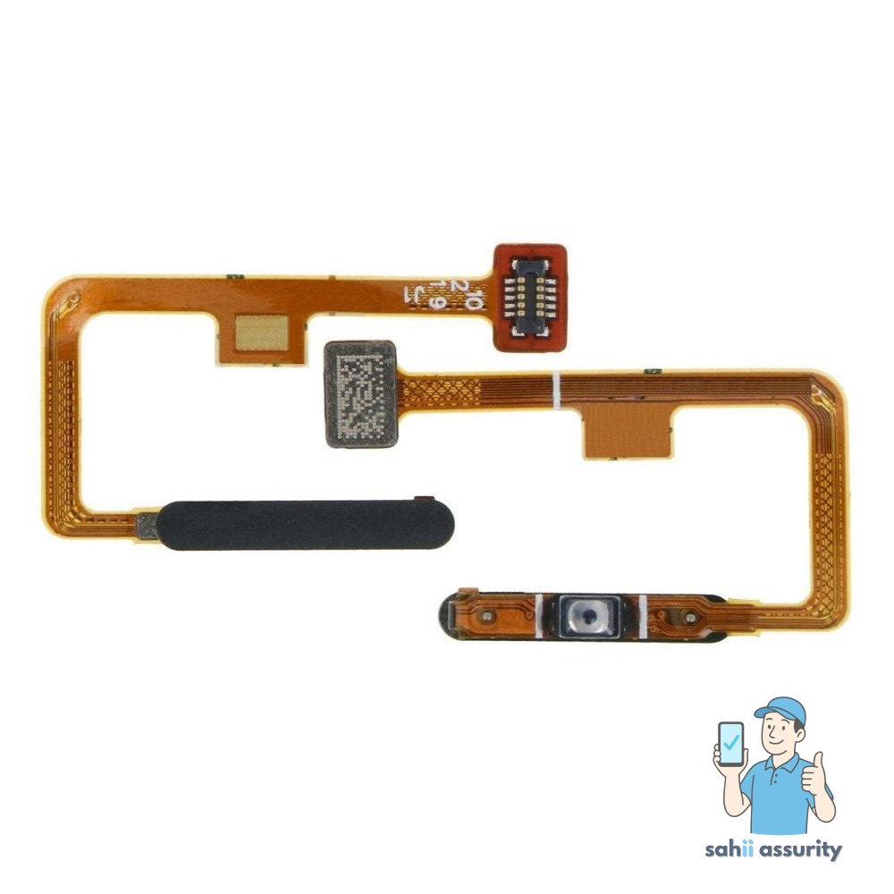 Fingerprint Sensor with Flex Cable for Xiaomi Mi 11 Lite Black